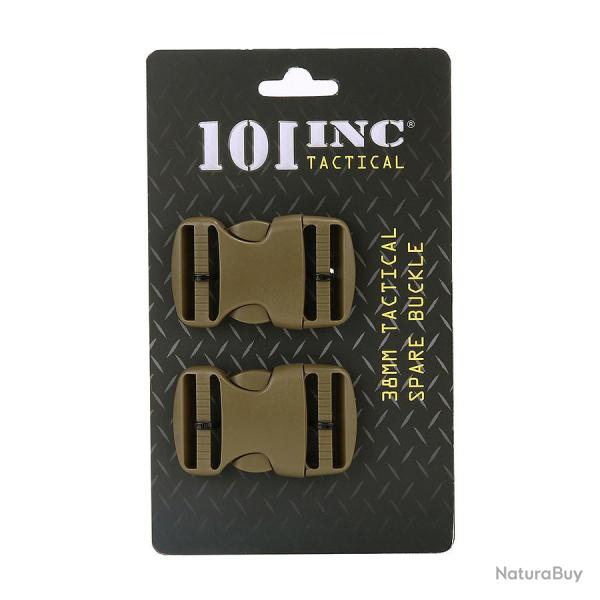 Boucles de rechange tactiques 38mm - set de 2 Coyote