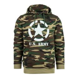 Sweat &agrave; capuche Allied Star US Army