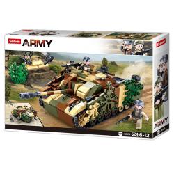 Tank Camouflage WWII - jeu de briques