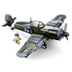 Chasseur de l'arm&eacute;e britannique WWII - jeu de briques