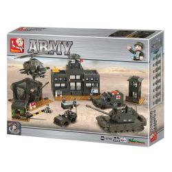 Quartier g&eacute;n&eacute;ral militaire WWII - jeu de briques