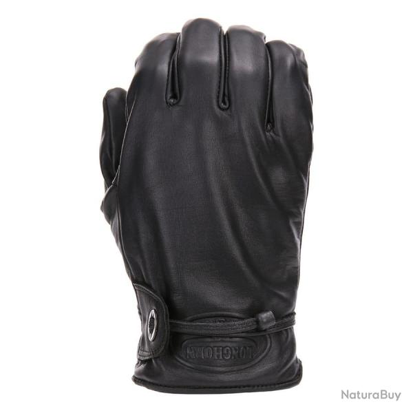 Gants de rod�o 100 cuir Noir