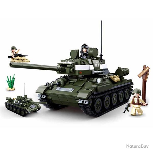 Tank Alli� Hunter WWII - jeu de briques