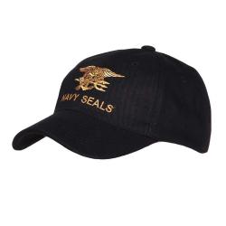 Casquette Baseball Navy Seals Noir