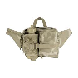 Sac de taille (ou banane) avec gourde Camouflage D&eacute;sert 3clr