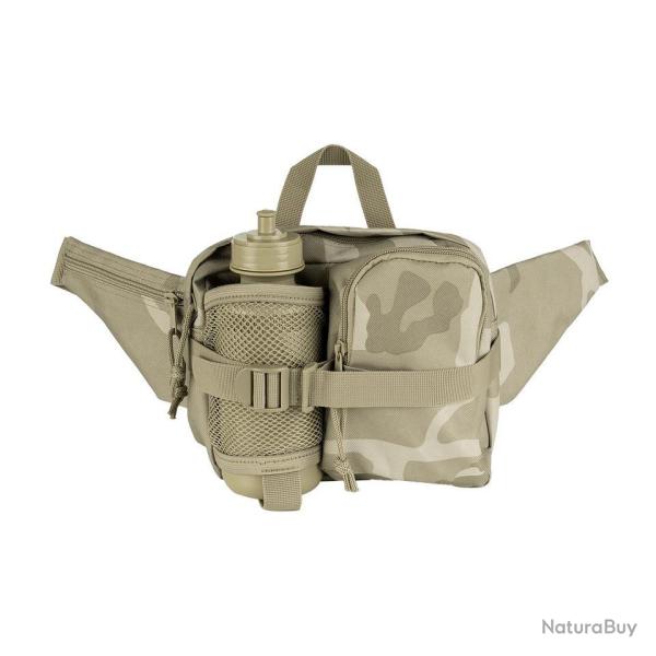 Sac de taille (ou banane) avec gourde Camouflage D�sert 3clr