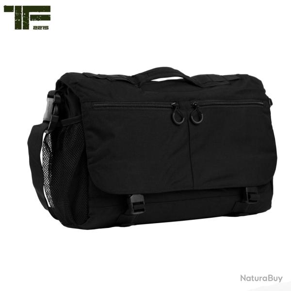 Sac bandouli�re Messager 18L pour ordinateur Noir