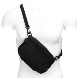 Sac bandouli&egrave;re EDC Noir