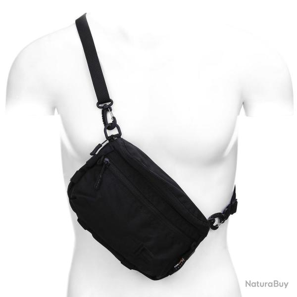 Sac bandouli�re EDC Noir