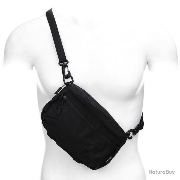 Sac bandouli�re EDC Noir