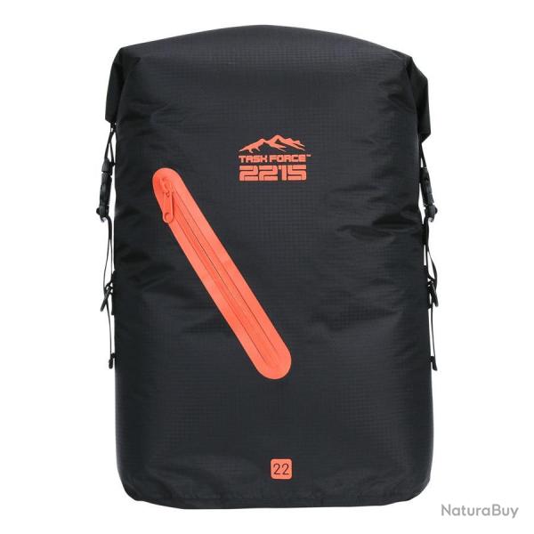 Sac � dos imperm�able Beavertrail 22L Noir/Orange