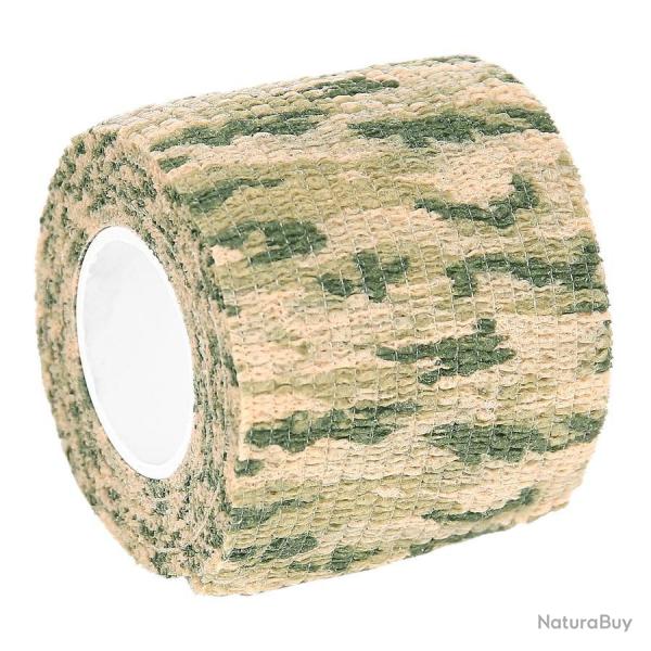 Bande extensible en rouleau 4,5 m x 5 cm Camouflage Toundra