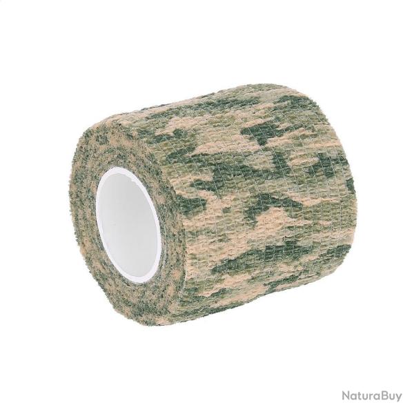 Bande extensible en rouleau 4,5 m x 5 cm Camouflage Highlander