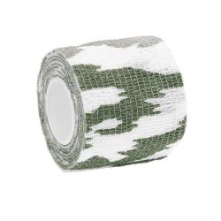 Bande extensible en rouleau 4,5 m x 5 cm Camouflage Snow