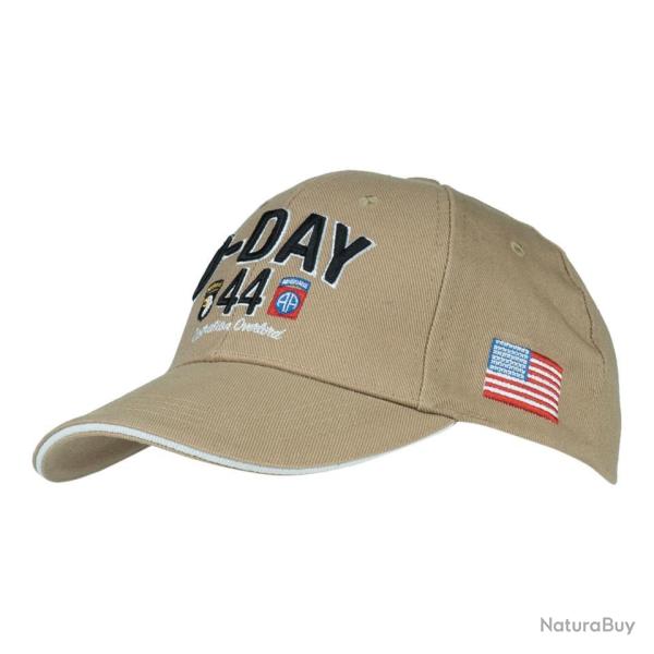 Casquette Baseball D-Day Normandie Sable