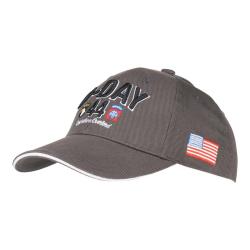 Casquette Baseball D-Day Normandie Gris