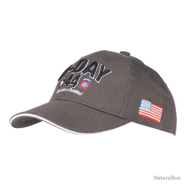 Casquette Baseball D-Day Normandie Gris