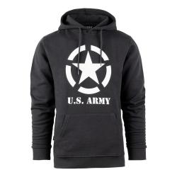 Sweat &agrave; capuche Allied Star Gris fonc&eacute;