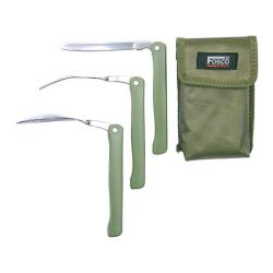 Kit de couverts pliables (3 pi&egrave;ces) Kaki