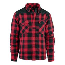 Veste b&ucirc;cheron sherpa lumbershell Noir Rouge