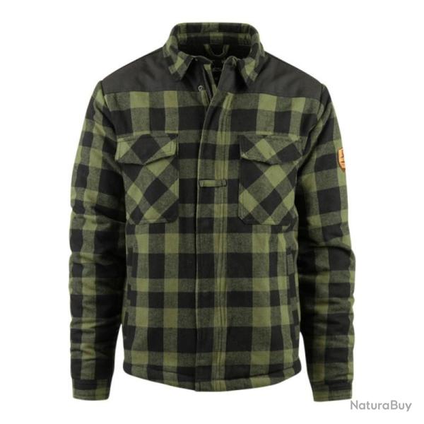 Veste b�cheron sherpa lumbershell Noir/Kaki, 2XL