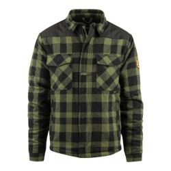 Veste b&ucirc;cheron sherpa lumbershell Noir Kaki