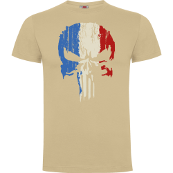 Tee shirt Punisher Beige