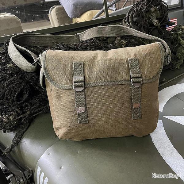 Musette toile US Army Kaki