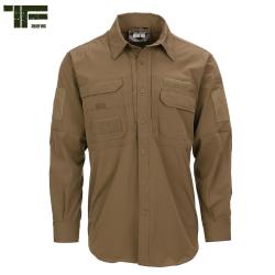Chemise tactique s&eacute;chage rapide Bravo One Coyote