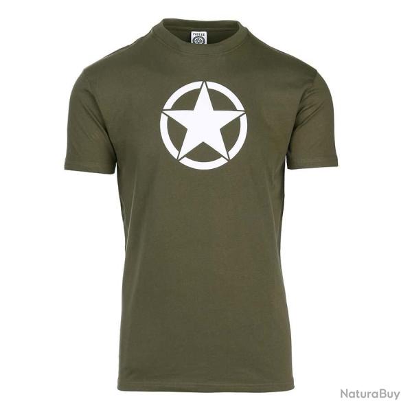 Tee shirt Allied Star classique n�1 Kaki