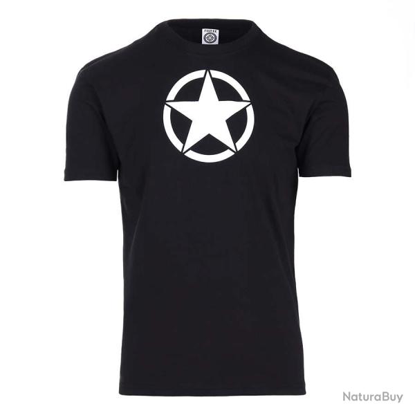 Tee shirt Allied Star classique n�1 Noir