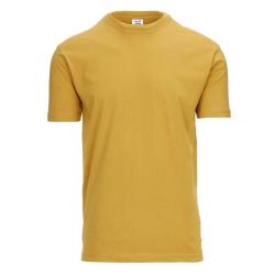 Tee shirt classique homme Moutarde