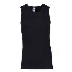 D&eacute;bardeur Marcel c&ocirc;tel&eacute; coton uni Noir, XS