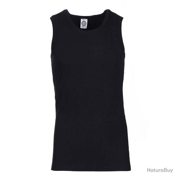 D�bardeur Marcel c�tel� coton uni Noir, XS
