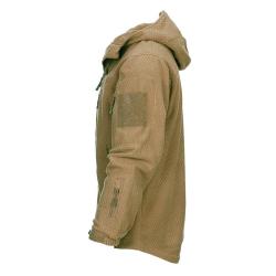 Veste polaire Hexagone Coyote