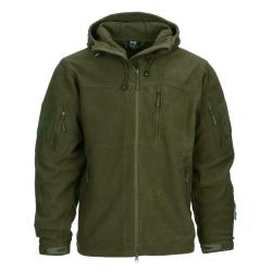 Veste polaire Hexagone Kaki