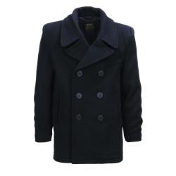 Caban US Navy noir 2XL