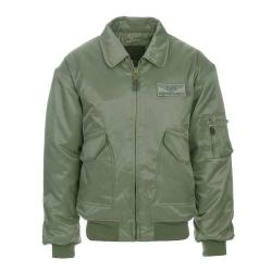 Blouson aviation CWU lourd Kaki, 3XL