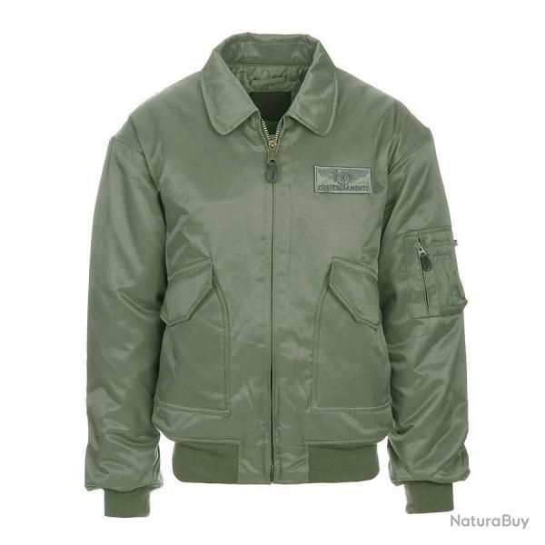 Blouson aviation CWU lourd Kaki, XL