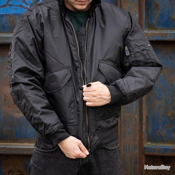 Blouson aviation CWU l�ger Noir