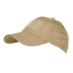 Casquette Baseball velcro personnalisable Sable