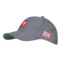 Casquette Baseball 82nd Airborne Gris