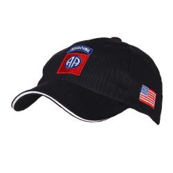 Casquette Baseball 82nd Airborne Noir