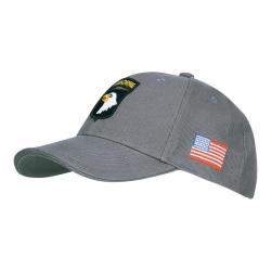 Casquette Baseball 101st Airborne Gris