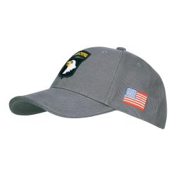 Casquette Baseball 101st Airborne Gris