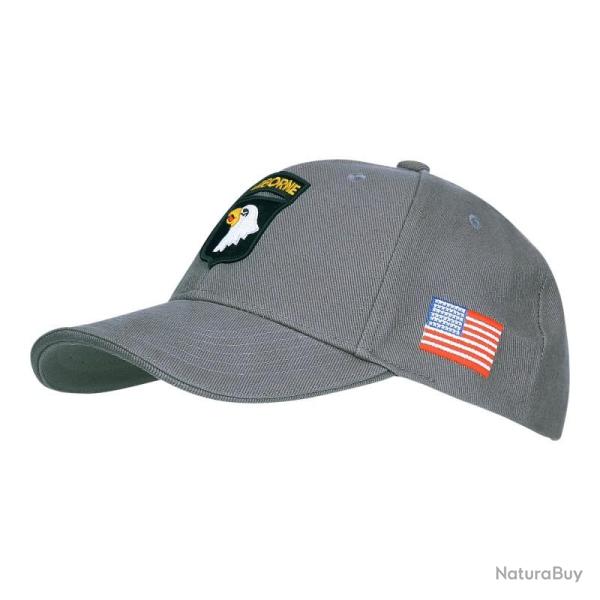 Casquette Baseball 101st Airborne Gris