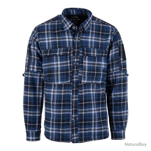 Chemise Contractor Outdoor � carreaux TF 2215 Bleu Gris