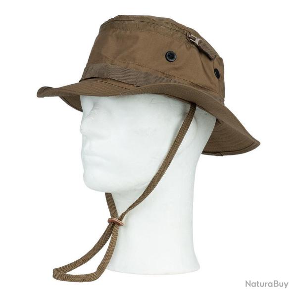 Chapeau de brousse avec moustiquaire Coyote