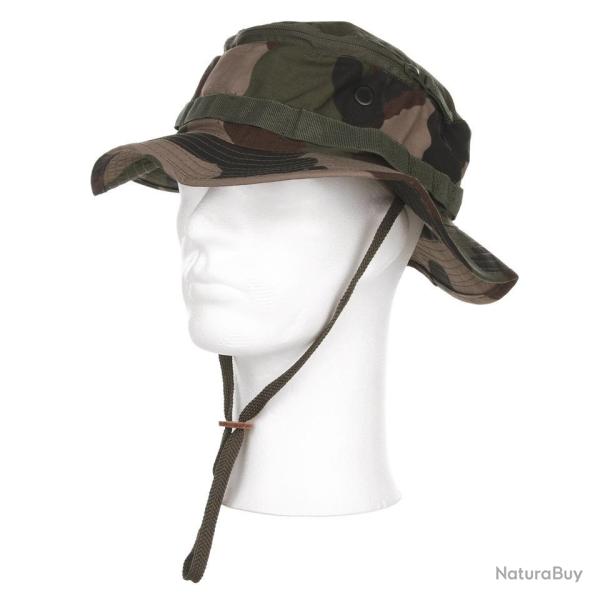 Chapeau de brousse avec moustiquaire Camouflage Fran�ais