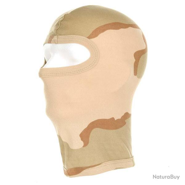 Cagoule 1 trou coton recon. Camouflage D�sert